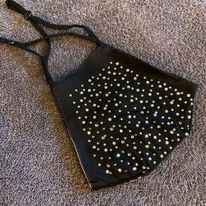 Rhinestone Face Mask